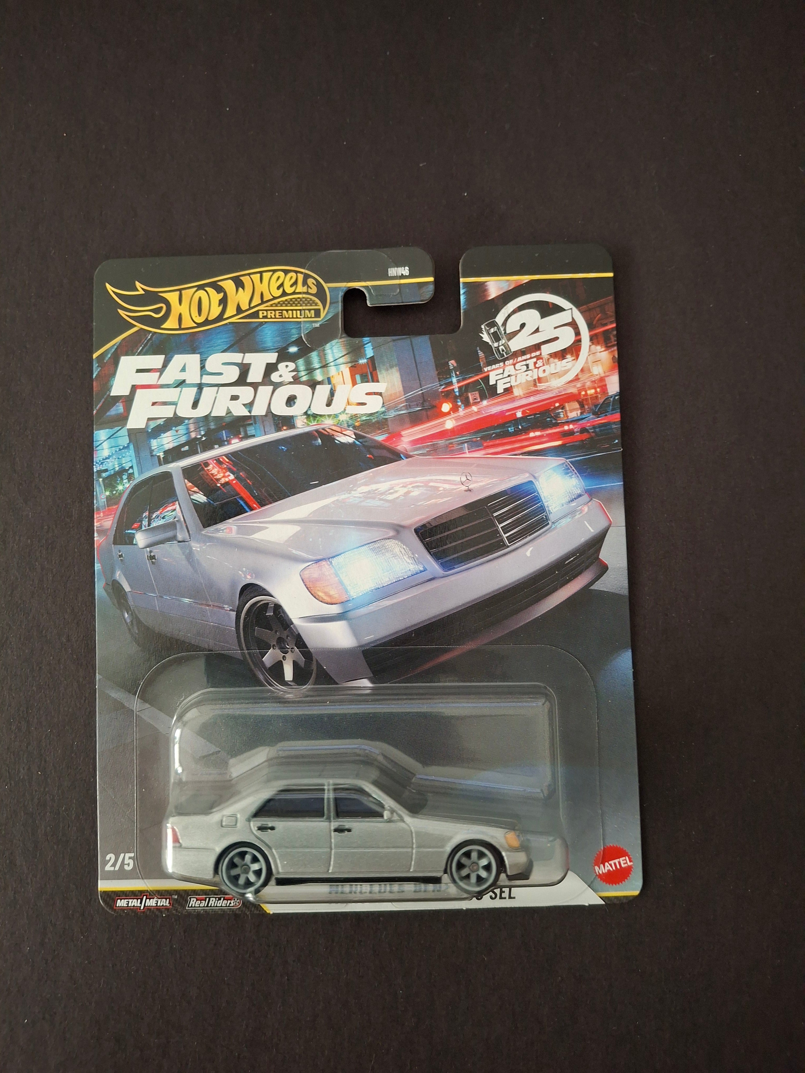 Hot wheels premium fast and furious