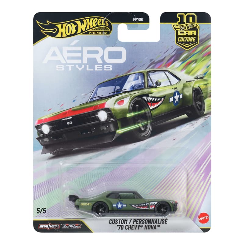 Hot wheels premium aero styles