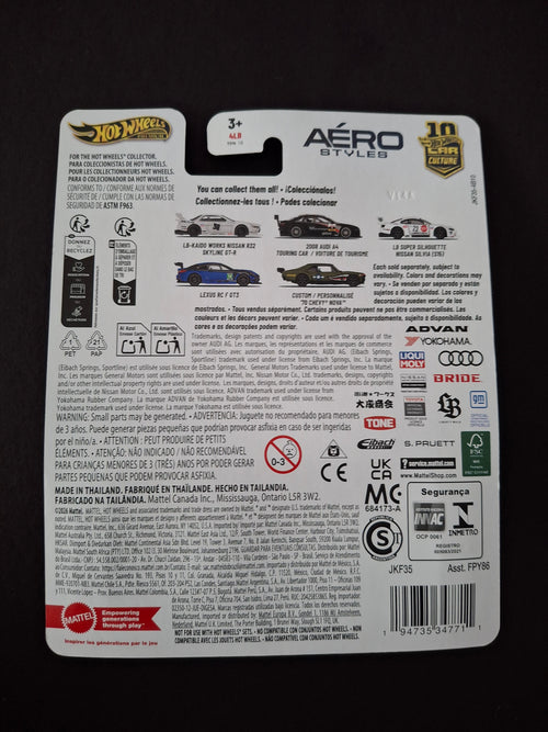 Hot wheels premium aero styles