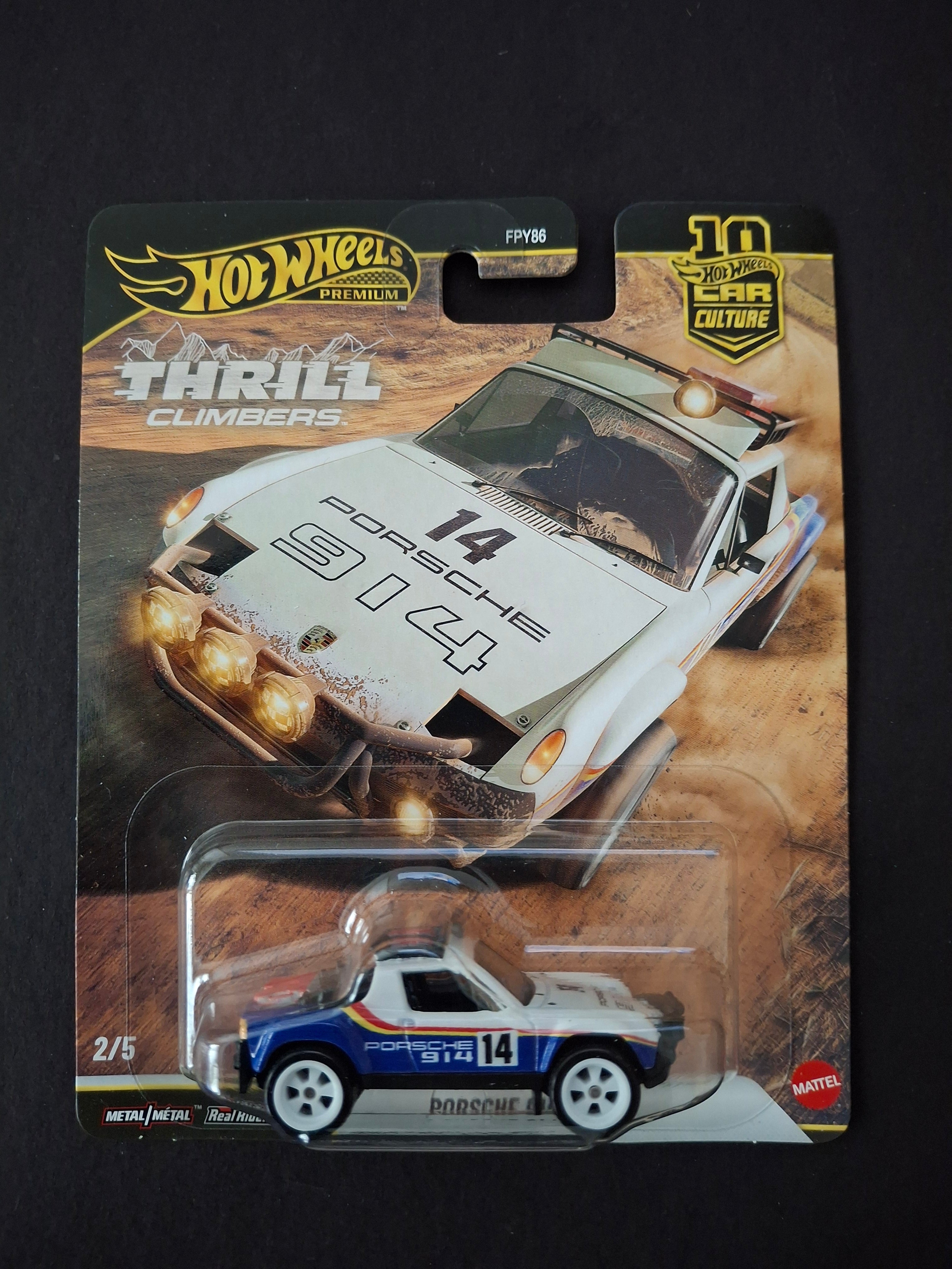 Hot wheels premium thrill climbers
