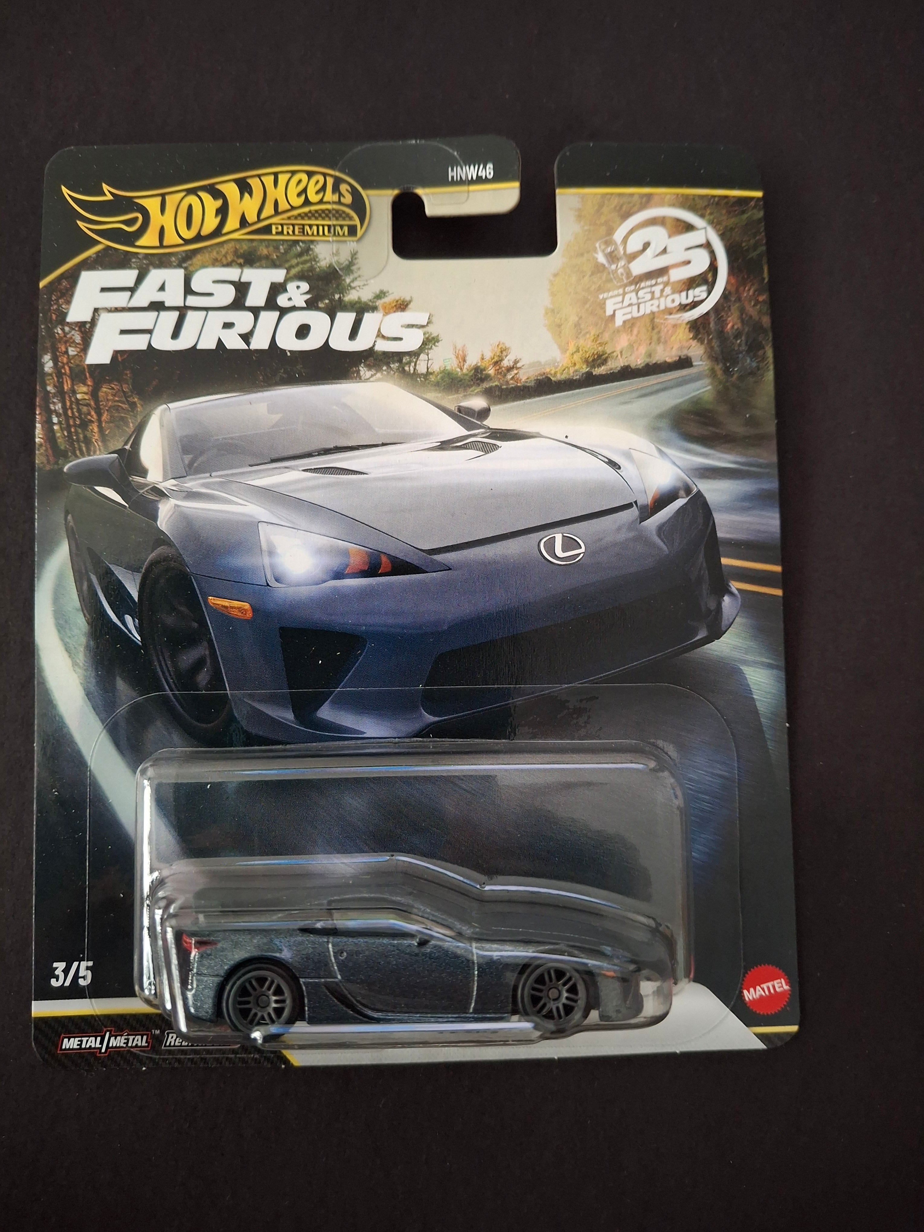 Hot wheels premium fast and furious