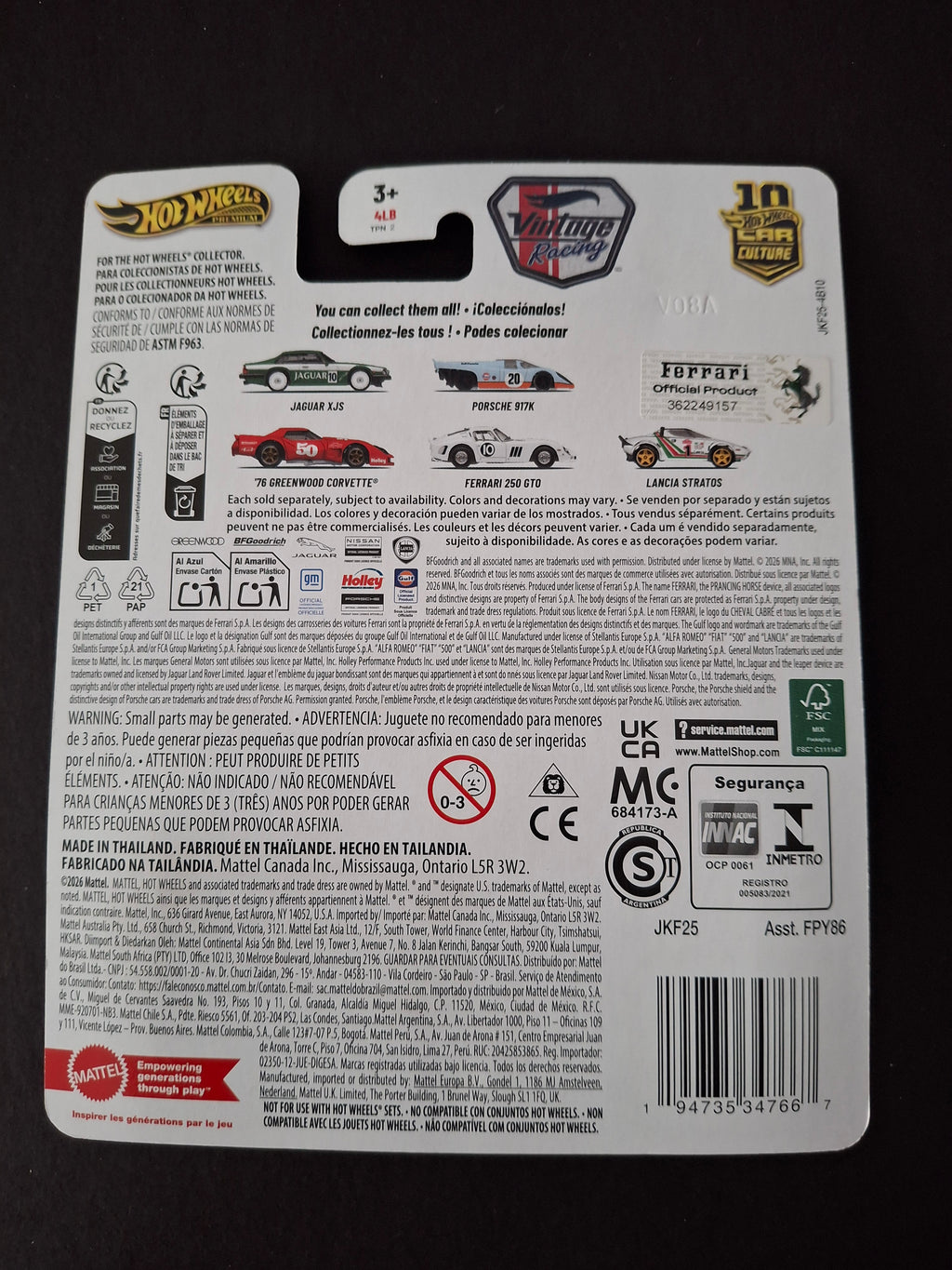 Hot wheels premium vintage racing